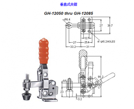 青島夾鉗</br>GH-12050 thru GH-12085